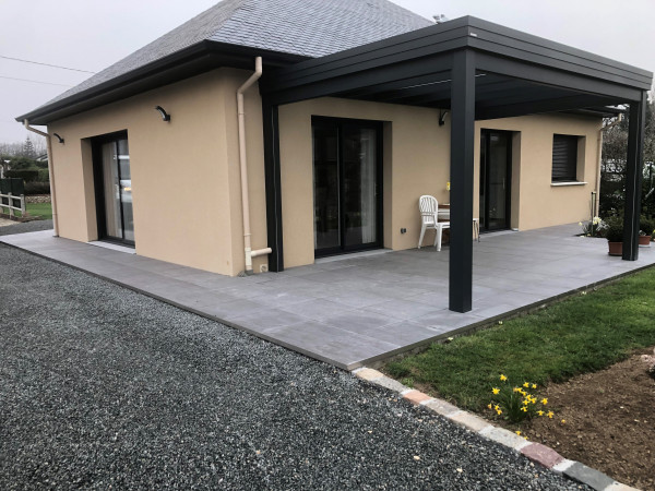 Carrelage sur plots Heuqueville